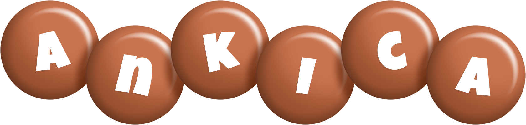 Ankica candy-brown logo