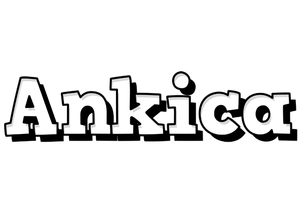 Ankica snowing logo