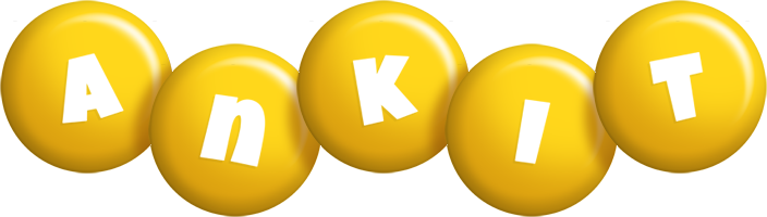 Ankit candy-yellow logo