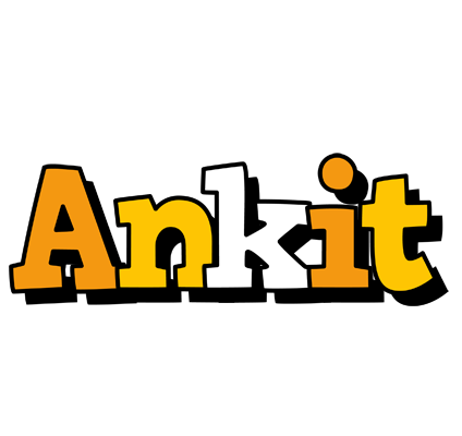 Ankit cartoon logo
