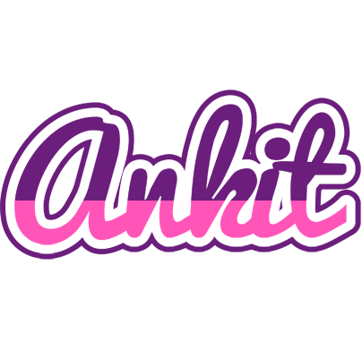 Ankit cheerful logo