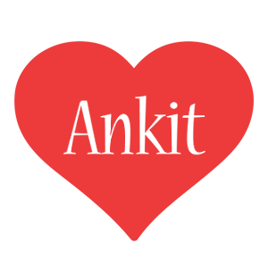 Ankit love logo