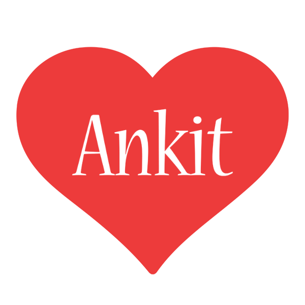 Ankit love logo