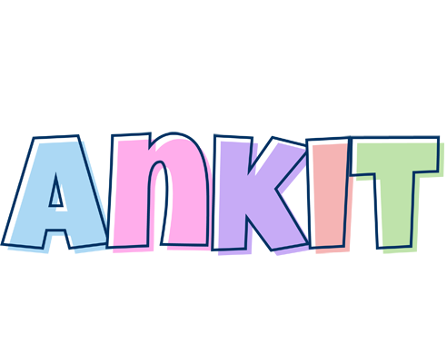 Ankit pastel logo