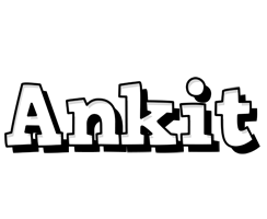 Ankit snowing logo