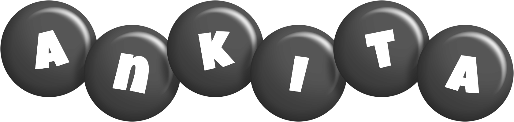 Ankita candy-black logo