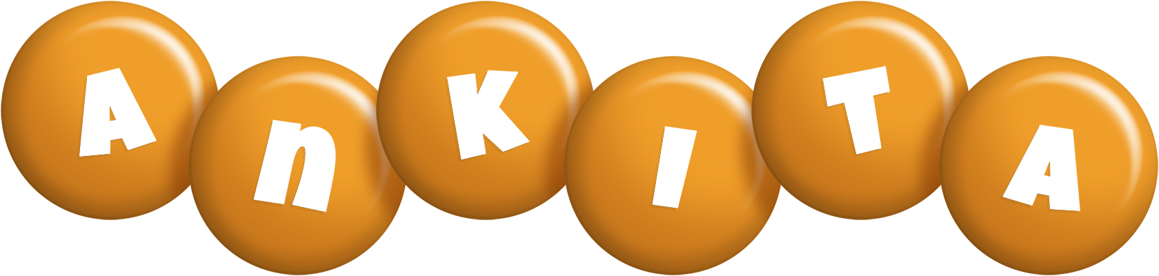 Ankita candy-orange logo