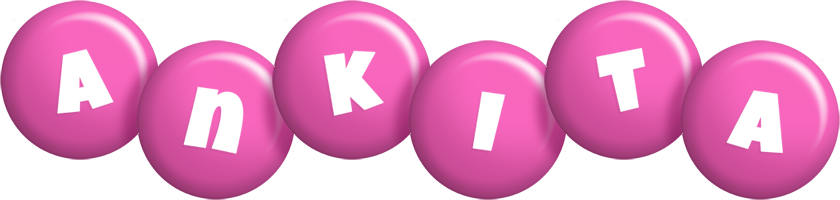 Ankita candy-pink logo