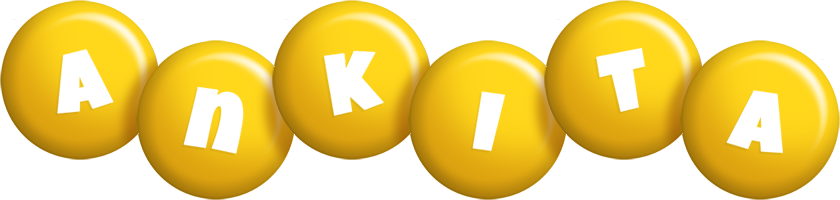 Ankita candy-yellow logo