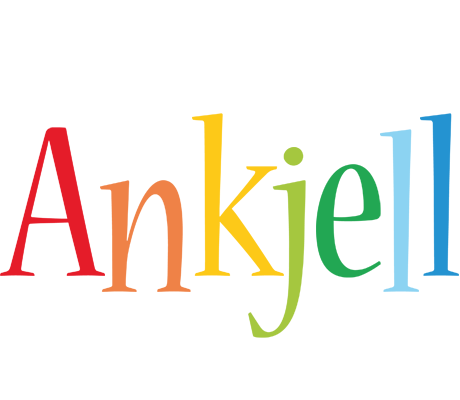 Ankjell birthday logo