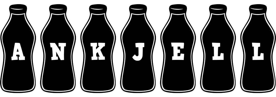Ankjell bottle logo