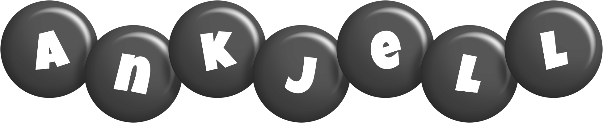 Ankjell candy-black logo