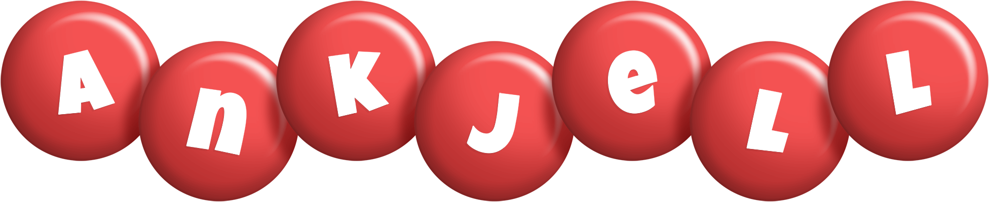Ankjell candy-red logo