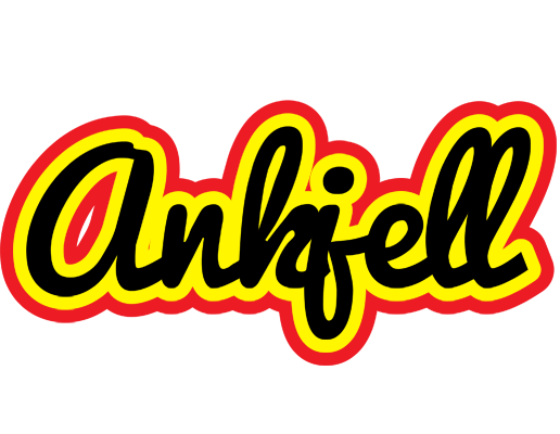 Ankjell flaming logo