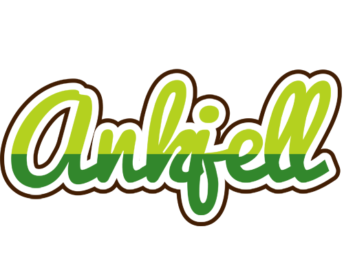 Ankjell golfing logo