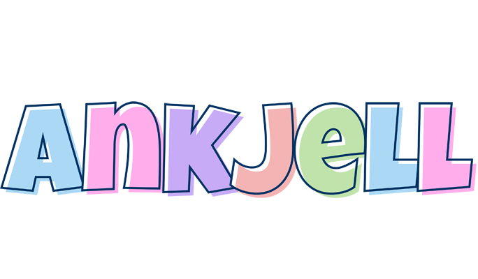 Ankjell pastel logo
