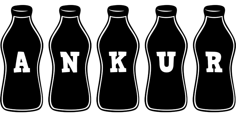 Ankur bottle logo