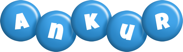 Ankur candy-blue logo