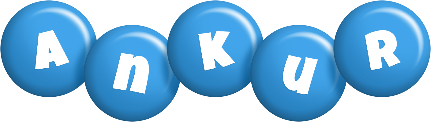 Ankur candy-blue logo