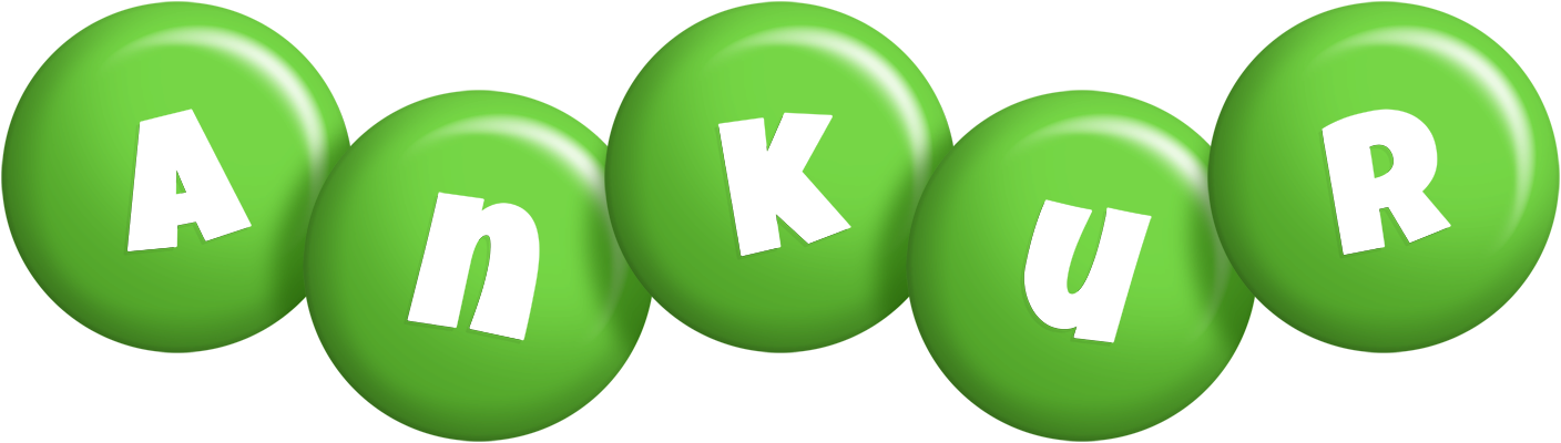 Ankur candy-green logo