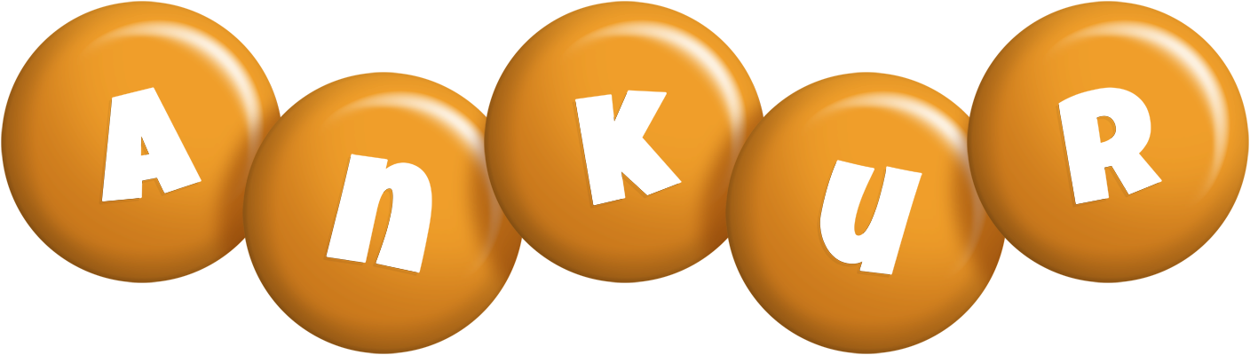 Ankur candy-orange logo