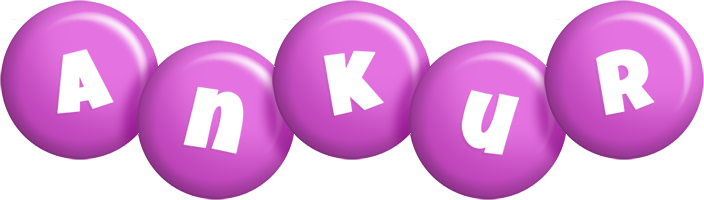 Ankur candy-purple logo