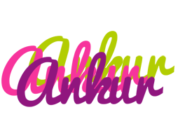Ankur flowers logo