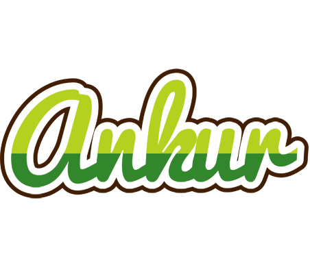 Ankur golfing logo