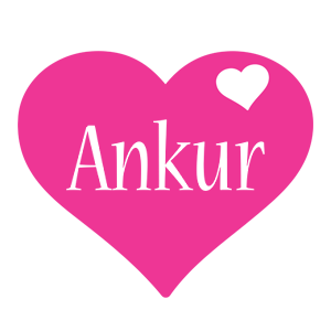 Ankur love-heart logo