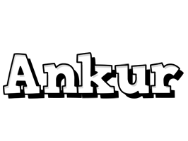 Ankur snowing logo