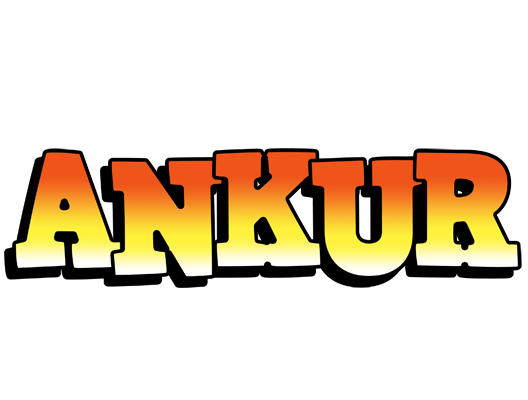 Ankur sunset logo
