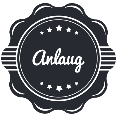 Anlaug badge logo