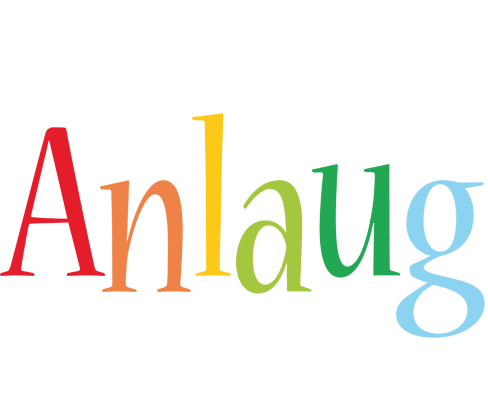 Anlaug birthday logo