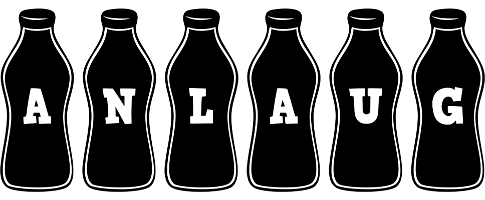 Anlaug bottle logo