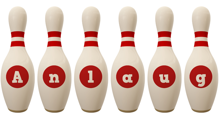 Anlaug bowling-pin logo