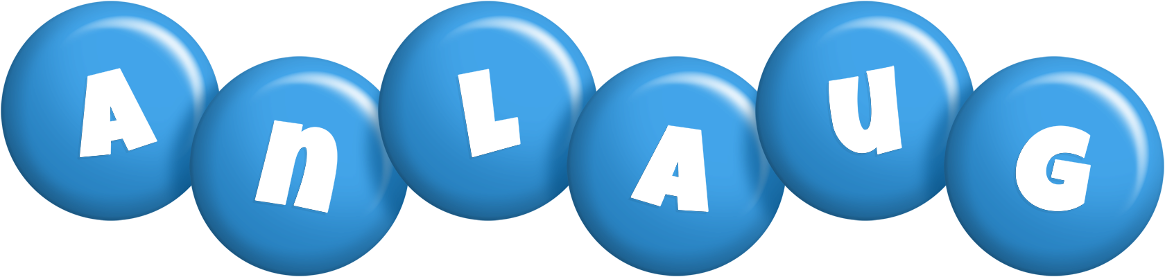 Anlaug candy-blue logo