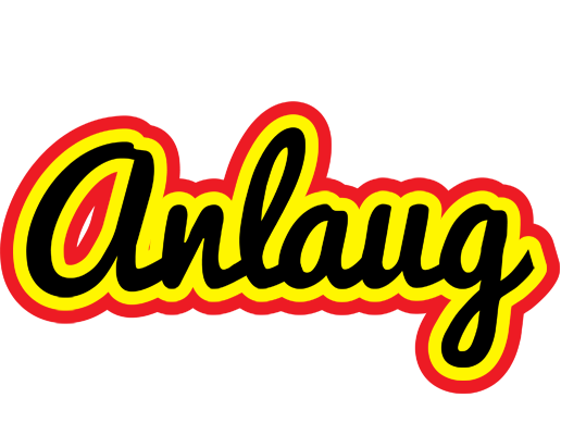 Anlaug flaming logo