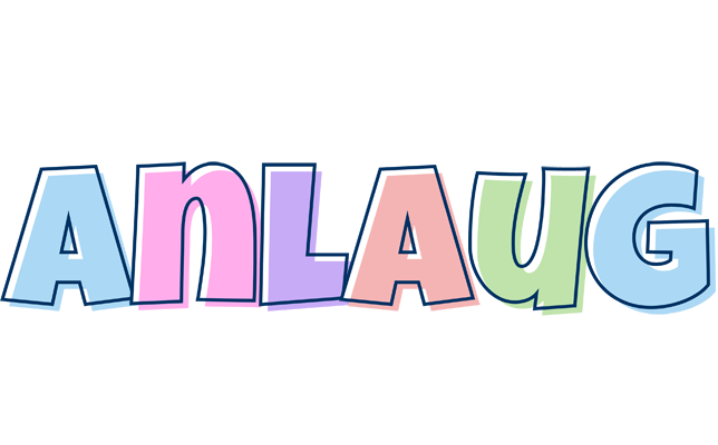 Anlaug pastel logo
