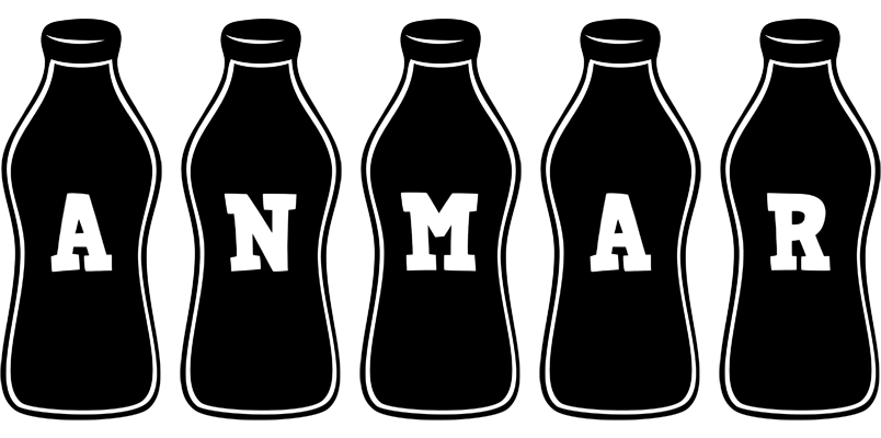 Anmar bottle logo