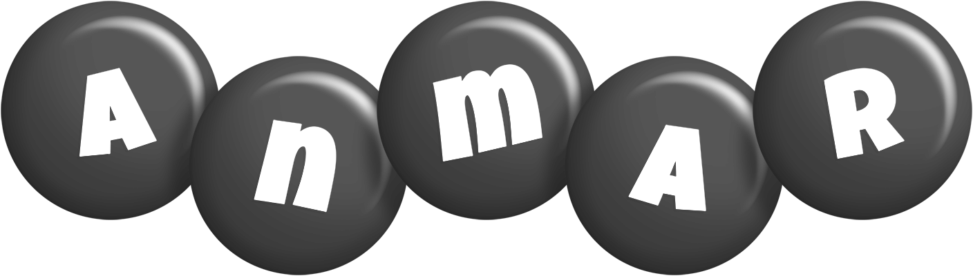 Anmar candy-black logo