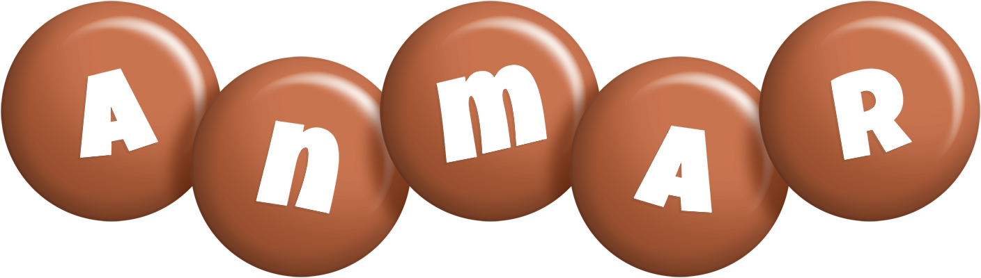 Anmar candy-brown logo