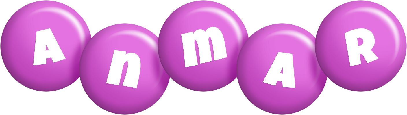 Anmar candy-purple logo
