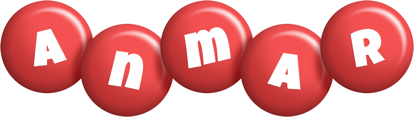 Anmar candy-red logo