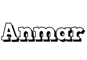 Anmar snowing logo