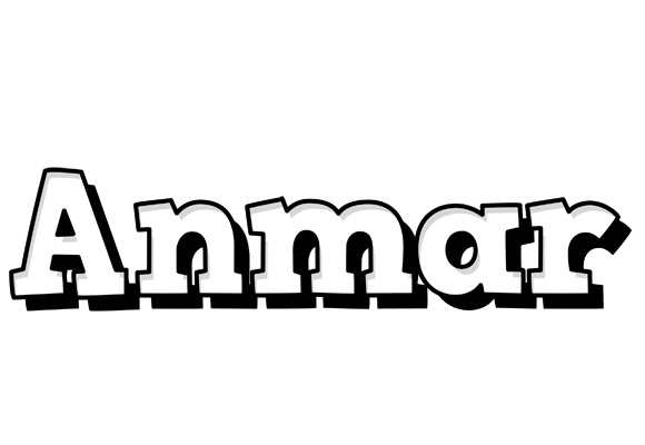 Anmar snowing logo