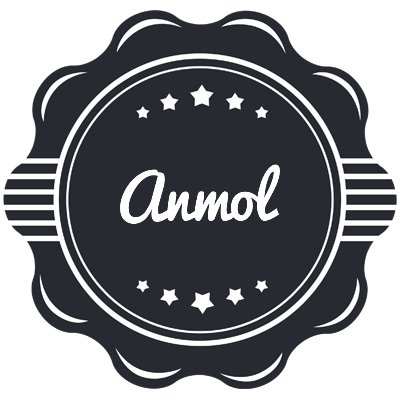Anmol badge logo