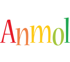 Anmol birthday logo