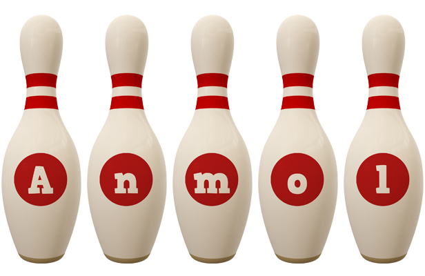 Anmol bowling-pin logo