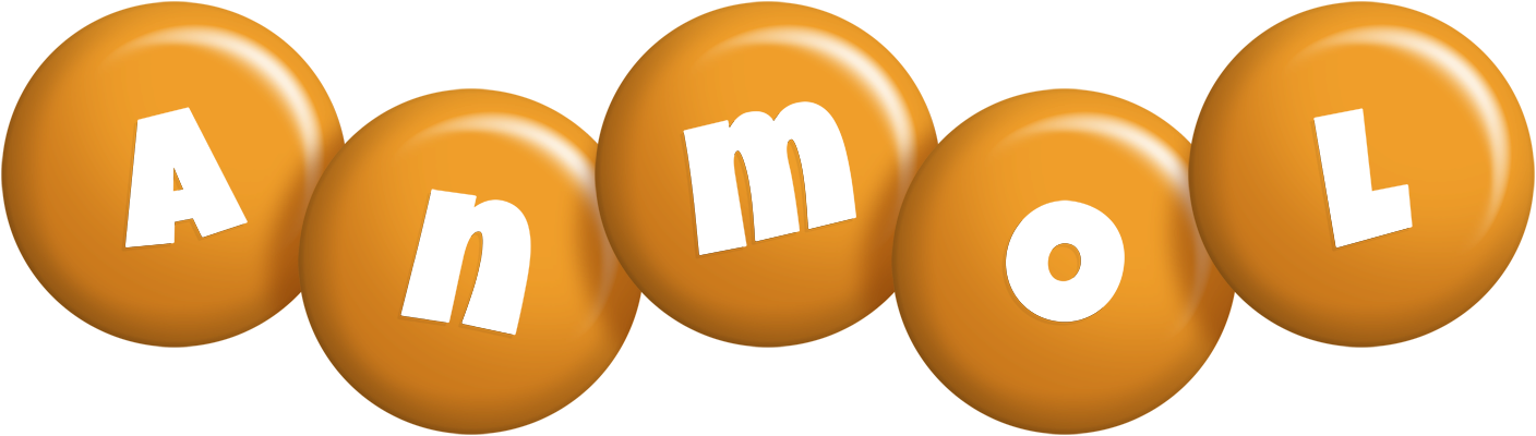 Anmol candy-orange logo