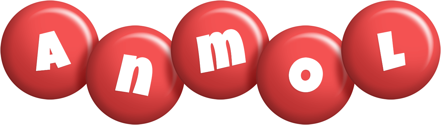 Anmol candy-red logo